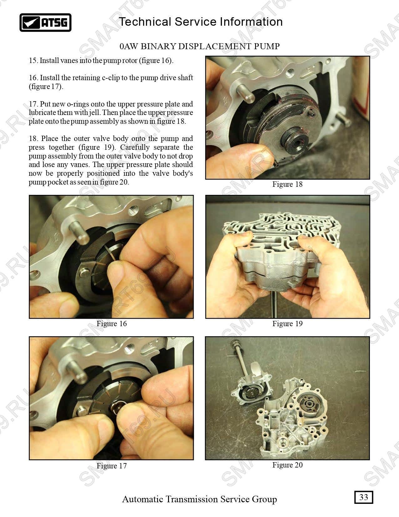 0AW 01J мануал, manual ремонт на русском 0AW 01J мануал, manual ремонт на русском
