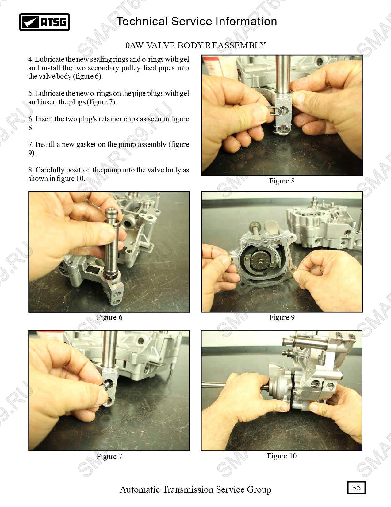 0AW 01J мануал, manual ремонт на русском 0AW 01J мануал, manual ремонт на русском