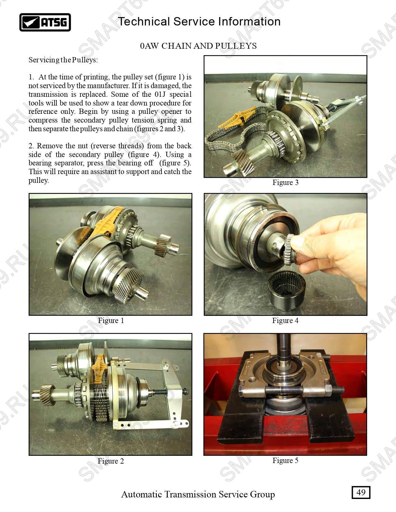 0AW 01J мануал, manual ремонт на русском 0AW 01J мануал, manual ремонт на русском