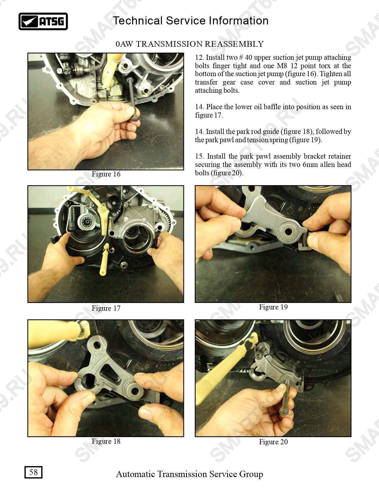 0AW 01J мануал, manual ремонт на русском 0AW 01J мануал, manual ремонт на русском