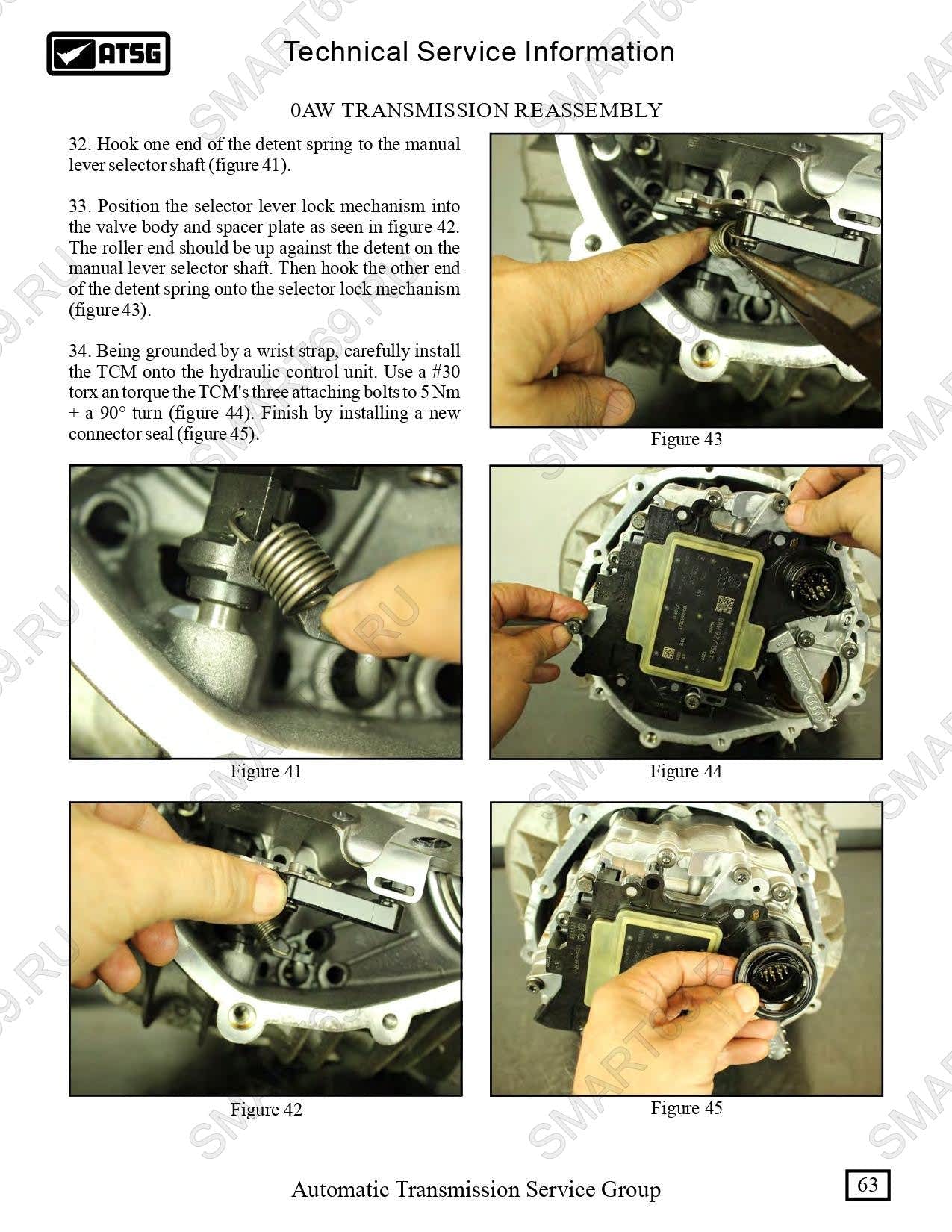 0AW 01J мануал, manual ремонт на русском 0AW 01J мануал, manual ремонт на русском