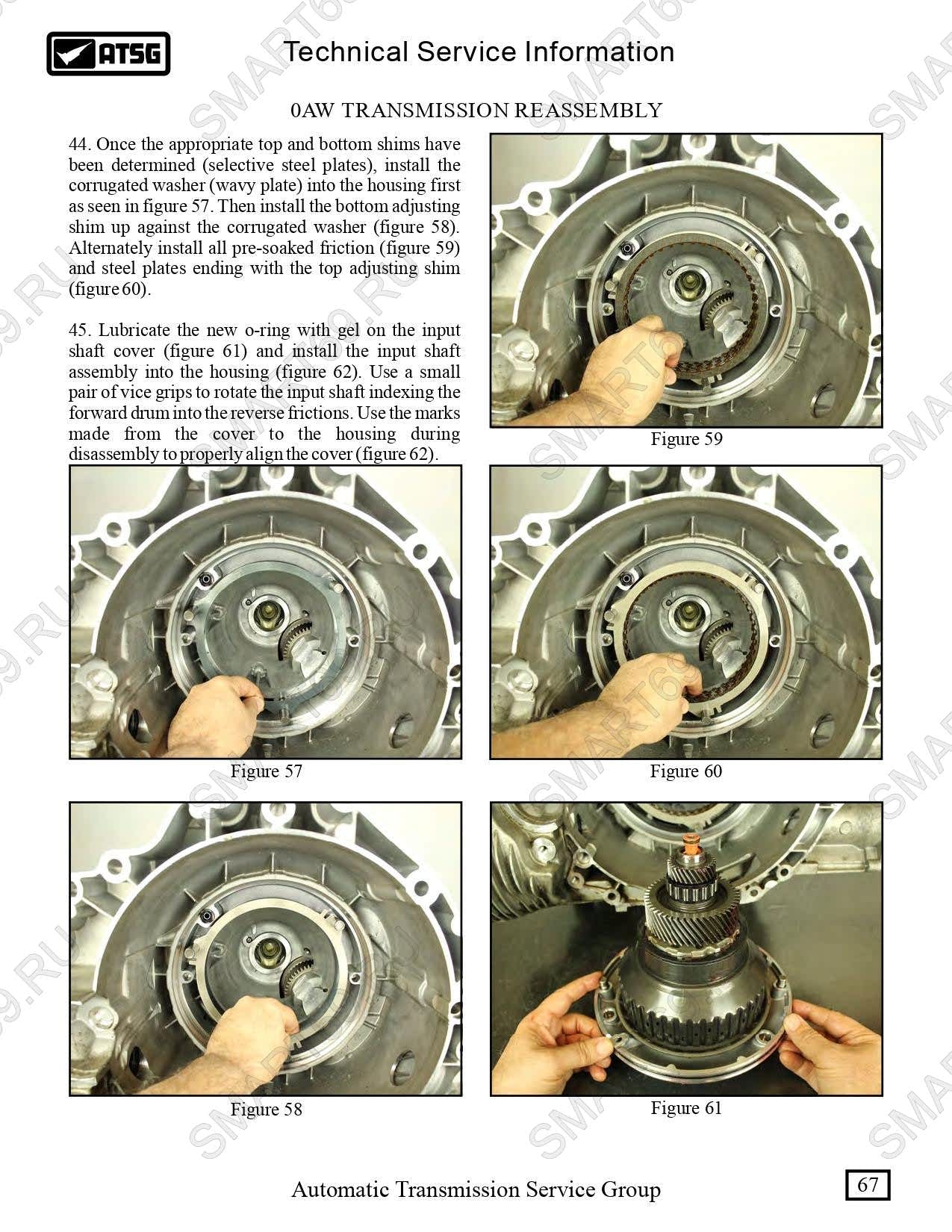 0AW 01J мануал, manual ремонт на русском 0AW 01J мануал, manual ремонт на русском