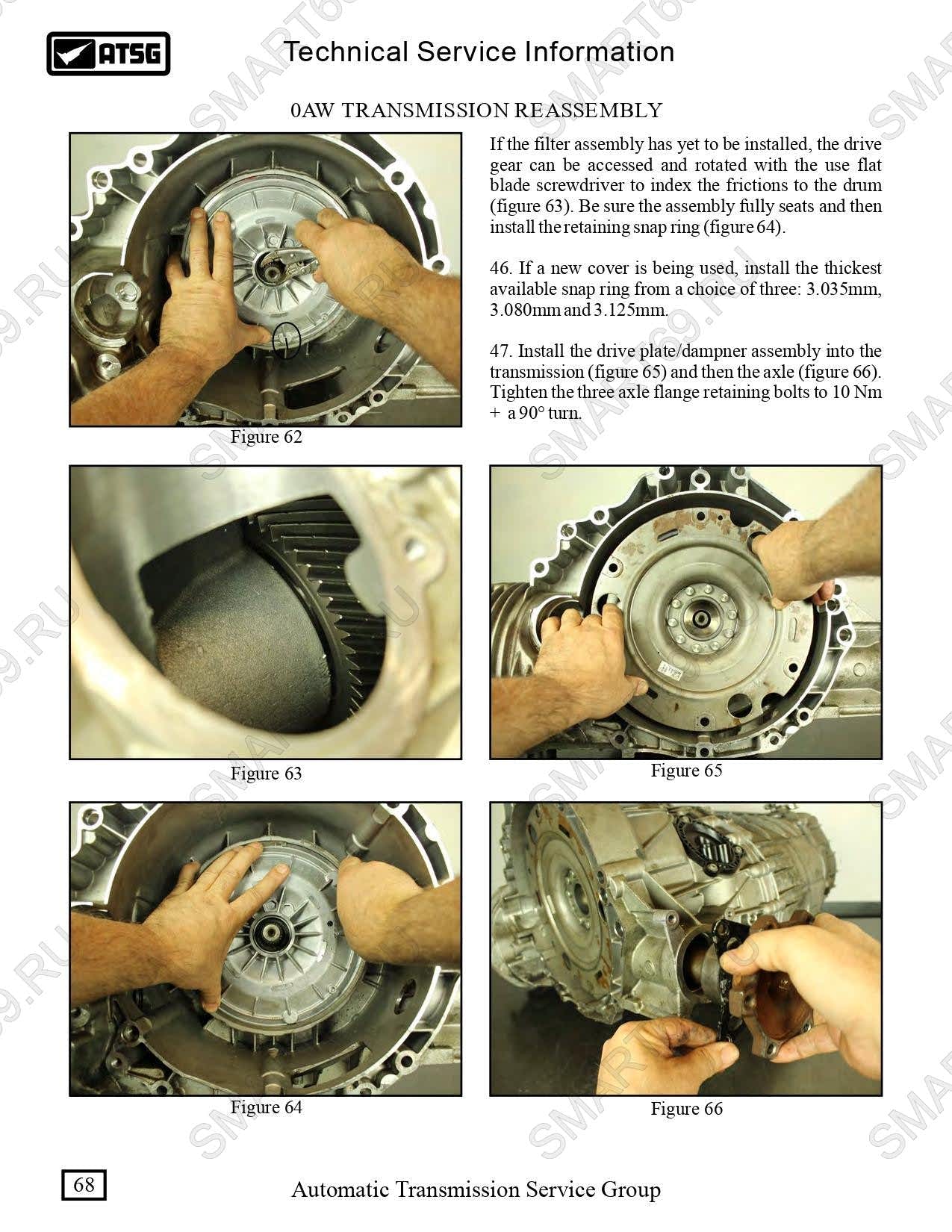 0AW 01J мануал, manual ремонт на русском 0AW 01J мануал, manual ремонт на русском